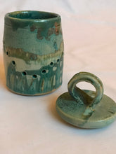 Load image into Gallery viewer, Sea Green Garlic Jar