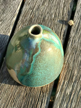 Load image into Gallery viewer, Sea Green Vase (small)
