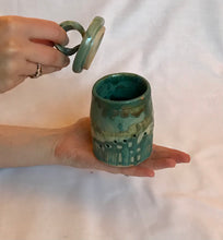 Load image into Gallery viewer, Sea Green Garlic Jar