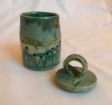 Load image into Gallery viewer, Sea Green Garlic Jar