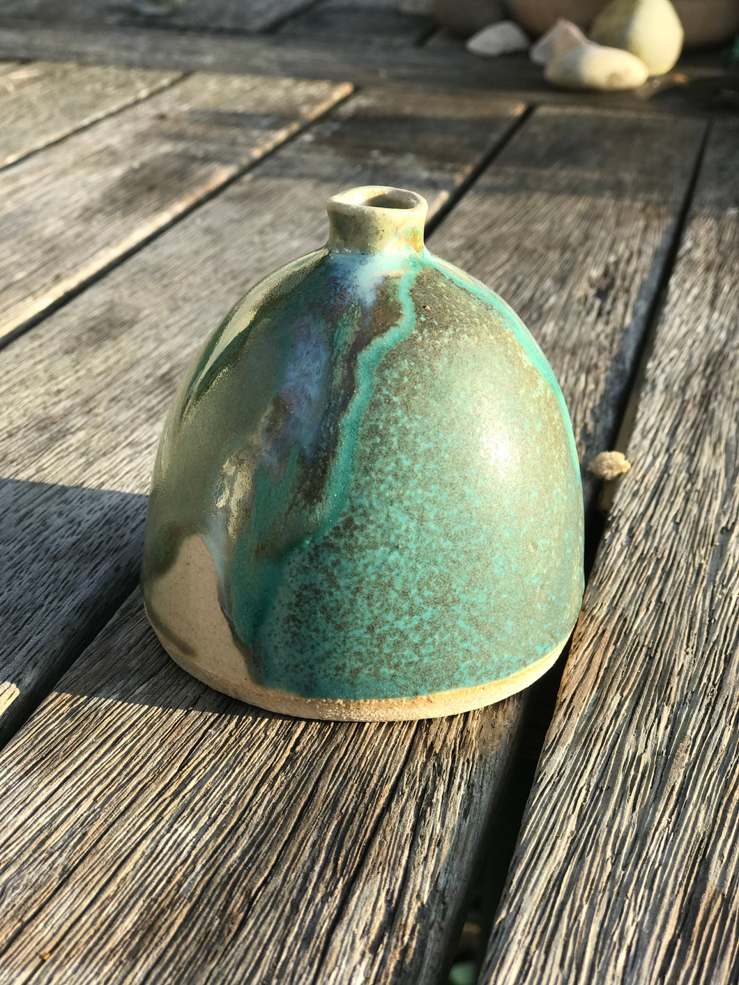 Sea Green Vase (small)